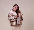 Manteau Luna Boreal en Fourrure de Luxe